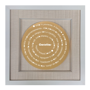 Versículo Coríntios 13:4-7 - O amor é paciente