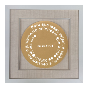 Versículo Isaías 41:20 - Para que todos vejam e saibam